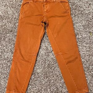Prana Burnt Orange Casual Pants